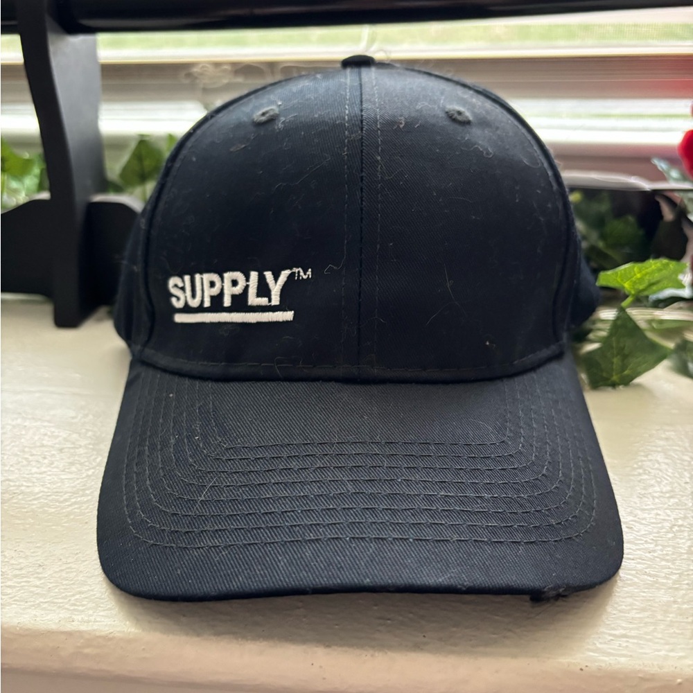 Black “Supply” Baseball Cap